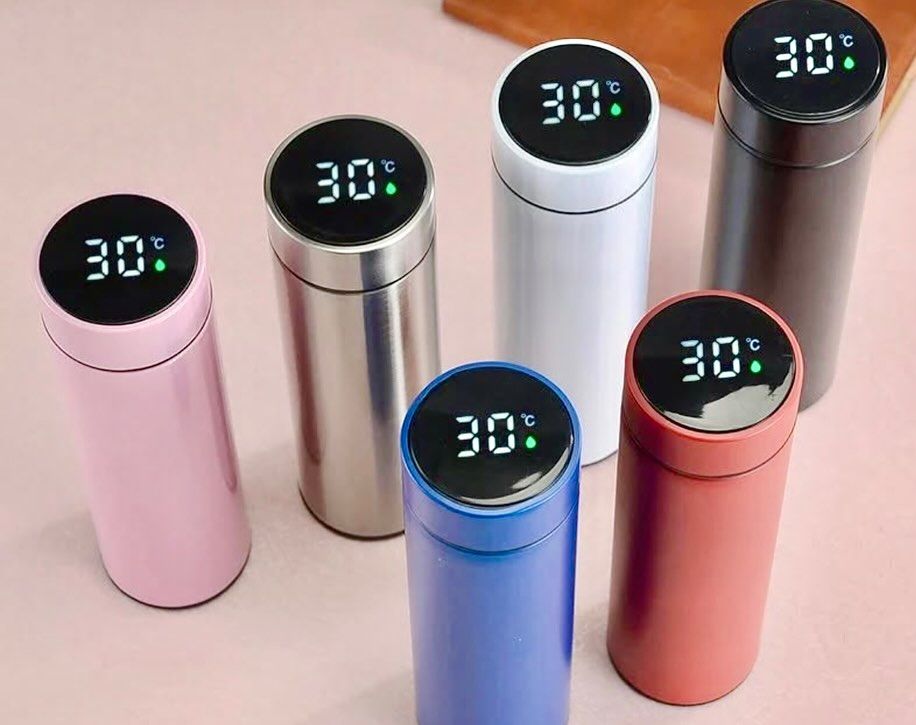 Meta P Customized Digital Thermo Tea/Water Stainless Steel Cup (Regular)