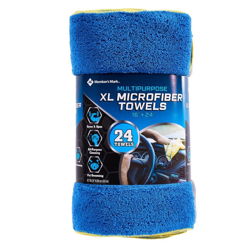 Blue Quick Drying Cooling Sport Mesh Towel