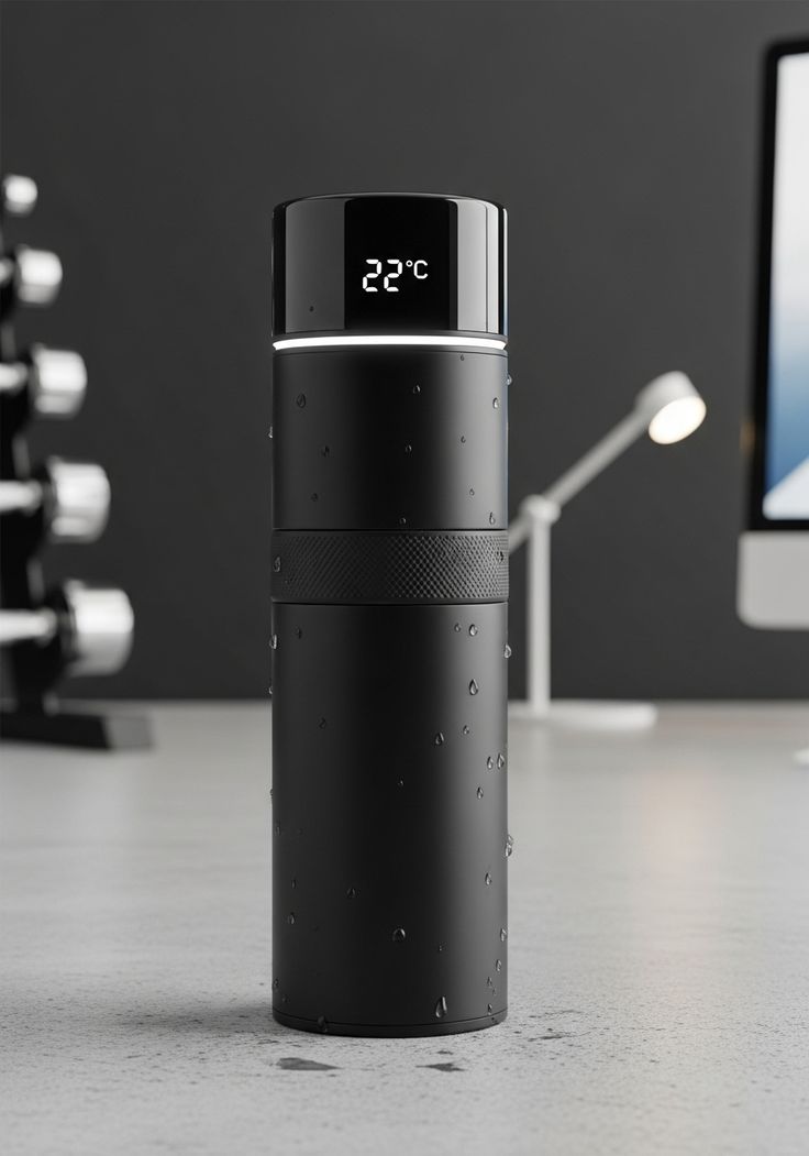 Meta P Customized Digital Thermo Tea/Water Stainless Steel Cup (Regular)